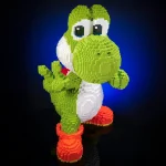 LEGO® Yoshi – Iconic Super Mario™ Brick Sculpture - Image 8