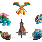 Pokémon Bisaflor, Glurak und Turtok - Image 8