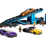 Car Transporter Truck with Sports Cars