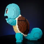 LEGO® Squirtle – Iconic Pokémon Brick Sculpture - Image 6
