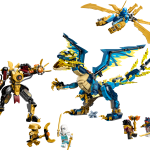 Elemental Dragon vs. The Empress Mech