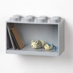 8-Stud Brick Shelf – Gray - Image 3