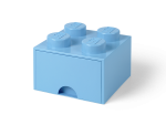 4-Stud Brick Drawer – Light Blue - Image 3
