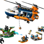 Jungle Explorer Helicopter at Base Camp