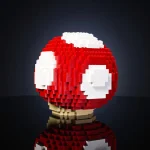 LEGO Life-size red mushroom - Image 6