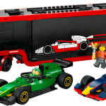 F1® Truck with RB20 & AMR24 F1® Cars