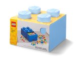 4-Stud Brick Drawer – Light Blue - Image 2