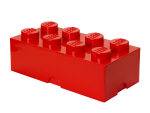 8-Stud Storage Brick – Red
