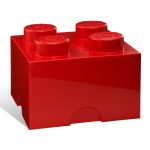 4-Stud Storage Brick – Red