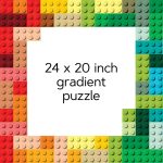 Rainbow Bricks 1,000-Piece Puzzle - Image 5