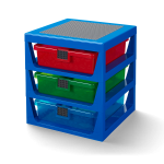 Transparent Blue LEGO® Rack System