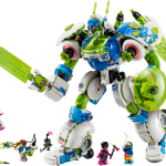 Mateo and Z-Blob the Knight Battle Mech