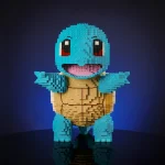 LEGO® Squirtle – Iconic Pokémon Brick Sculpture - Image 2