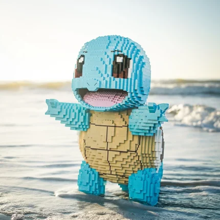 LEGO® Squirtle – Iconic Pokémon Brick Sculpture